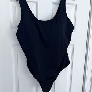 Ladies Size 3X (22W-24W) Catalina Classic Black Bathing Suit One Piece Swimsuit